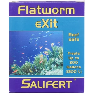 Salifert Flatworm Exit Reef Aquarium Treatment – Eliminates Flatworms & Planaria, Coral-Safe